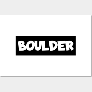 Boulder box Posters and Art